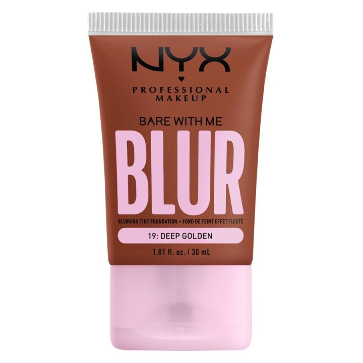 NYX Professional Makeup Bare With Me Blur Tint Foundation 19 Syvä kultainen sävy ryhmässä KAUNEUS JA TERVEYS / Meikit / Meikit Kasvot / Meikkivoide @ TP E-commerce Nordic AB (C84682)