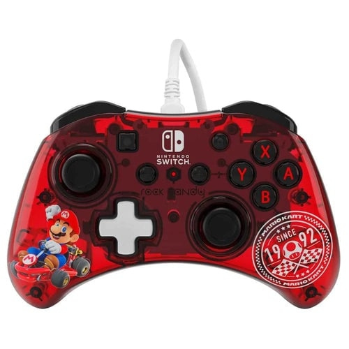 PDP Gaming Rock Candy Mini langallinen ohjain - Mario Kart ryhmässä KODINELEKTRONIIKKA / Pelikonsolit & Tarvikkeet / Nintendo Switch / Tarvikkeet @ TP E-commerce Nordic AB (C84688)