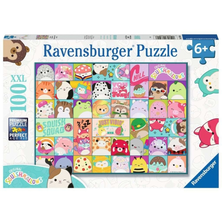 Ravensburger Squishmallows 100p - (10113391) ryhmässä LELUT, TUOTTEET LAPSILLE JA VAUVOILLE / Leikkikalut, Askartelu &Pelit / Palapelit @ TP E-commerce Nordic AB (C84716)