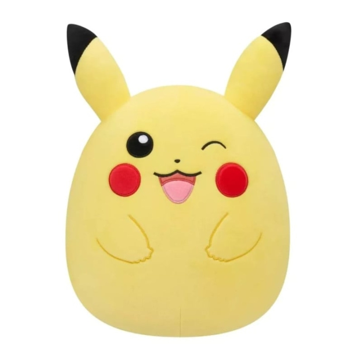 Squishmallows 50cm Pokémon - Pikachu silmänisku - (SQPK00050) ryhmässä LELUT, TUOTTEET LAPSILLE JA VAUVOILLE / Lelut vauvoille (0-3v) / Pehmolelut @ TP E-commerce Nordic AB (C84719)