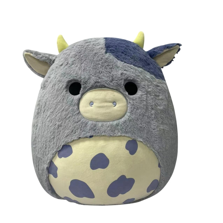 Squishmallows 50 cm Fuzz A Mallows - Bubba Cow (232446) ryhmässä LELUT, TUOTTEET LAPSILLE JA VAUVOILLE / Lelut vauvoille (0-3v) / Pehmolelut @ TP E-commerce Nordic AB (C84730)