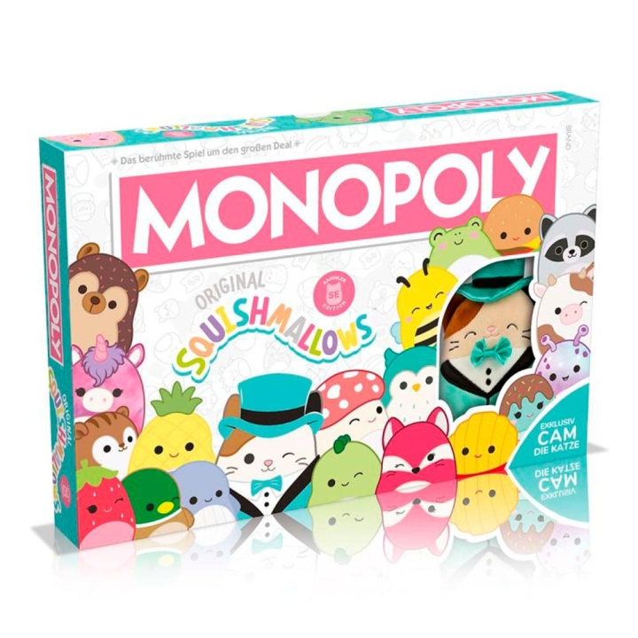 Monopoly Squishmallows (FI) (WIN0652) ryhmässä LELUT, TUOTTEET LAPSILLE JA VAUVOILLE / Leikkikalut, Askartelu &Pelit / Seurapelit / Perhepelit @ TP E-commerce Nordic AB (C84765)