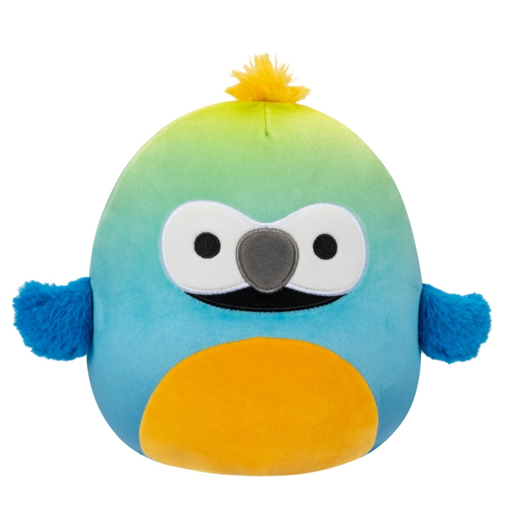 Squishmallows 19 cm pehmolelu P17 - Baptise the Blue/Yellow Macaw (sinikeltainen ara) ryhmässä LELUT, TUOTTEET LAPSILLE JA VAUVOILLE / Lelut vauvoille (0-3v) / Pehmolelut @ TP E-commerce Nordic AB (C84771)