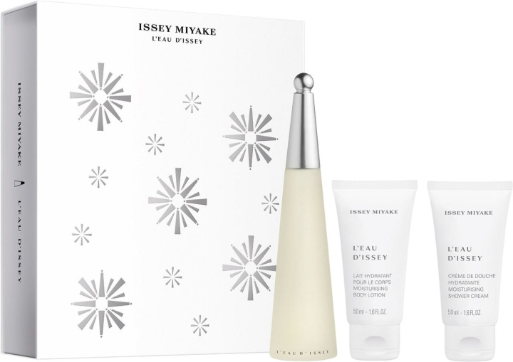 Issey Miyake L´Eau D´Issey EDT 50 ml + Bodylotion 50 ml + Shower Cream 50 ml - Lahjasetti ryhmässä KAUNEUS JA TERVEYS / Lahjapakkaukset / Naisten lahjapakkaukset @ TP E-commerce Nordic AB (C84786)