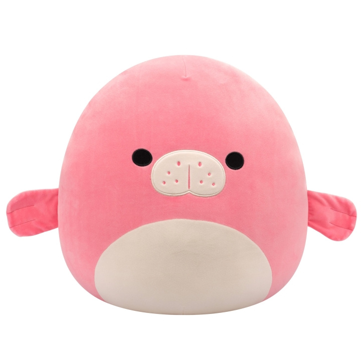 Squishmallows 40 cm P20 Morlai Manatee (206634) ryhmässä LELUT, TUOTTEET LAPSILLE JA VAUVOILLE / Lelut vauvoille (0-3v) / Pehmolelut @ TP E-commerce Nordic AB (C84840)