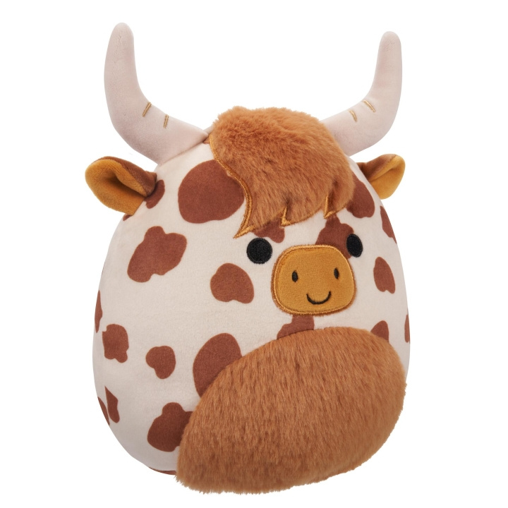 Squishmallows 19 cm P19 - Alonzo Highland Lehmä ryhmässä LELUT, TUOTTEET LAPSILLE JA VAUVOILLE / Lelut vauvoille (0-3v) / Pehmolelut @ TP E-commerce Nordic AB (C84852)