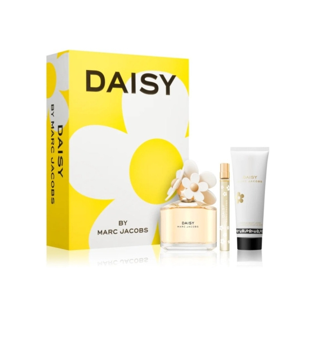 Marc Jacobs Daisy EDT 100 ml + EDT 10 ml + Vartalovesi 75 ml - Lahjapakkaus ryhmässä KAUNEUS JA TERVEYS / Lahjapakkaukset / Naisten lahjapakkaukset @ TP E-commerce Nordic AB (C84886)