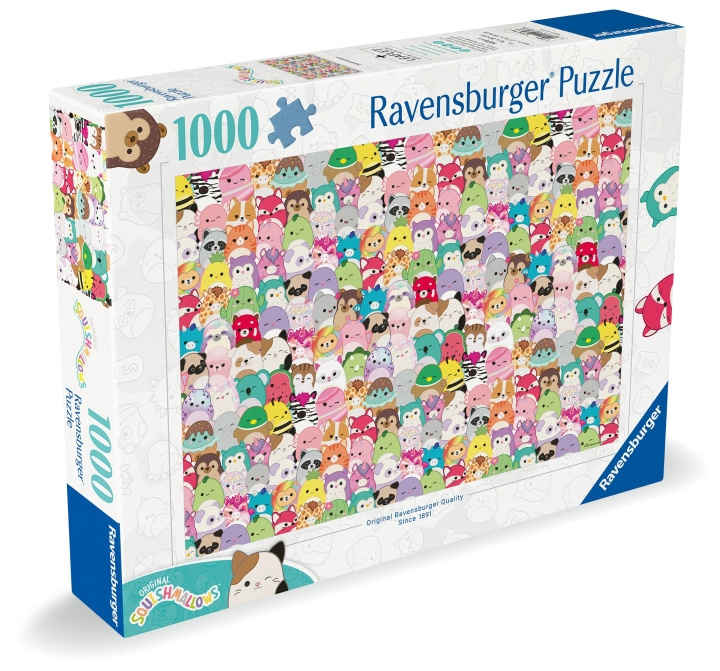 Ravensburger Puzzle Squishmallows 1000p (12000746) ryhmässä LELUT, TUOTTEET LAPSILLE JA VAUVOILLE / Leikkikalut, Askartelu &Pelit / Palapelit @ TP E-commerce Nordic AB (C84895)