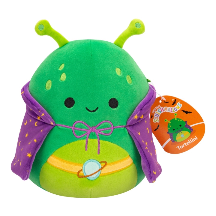 Squishmallows 19 cm Halloween pehmolelu - Tortellini Alien (Tortellini Alien) ryhmässä LELUT, TUOTTEET LAPSILLE JA VAUVOILLE / Lelut vauvoille (0-3v) / Pehmolelut @ TP E-commerce Nordic AB (C84897)