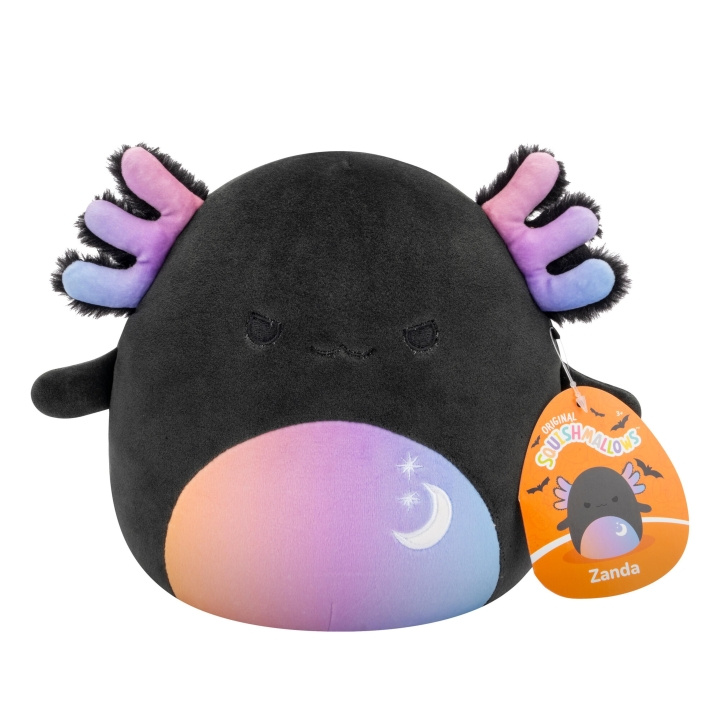 Squishmallows 19 cm Halloween pehmolelu - Zanda Axolotl ryhmässä LELUT, TUOTTEET LAPSILLE JA VAUVOILLE / Lelut vauvoille (0-3v) / Pehmolelut @ TP E-commerce Nordic AB (C84899)