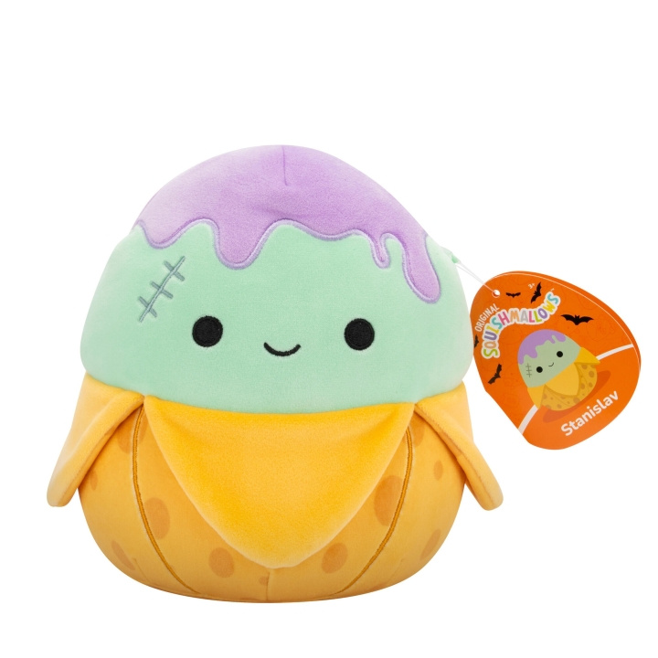 Squishmallows 19 cm Halloween pehmo - Stanislav hirviö banaani ryhmässä LELUT, TUOTTEET LAPSILLE JA VAUVOILLE / Lelut vauvoille (0-3v) / Pehmolelut @ TP E-commerce Nordic AB (C84900)