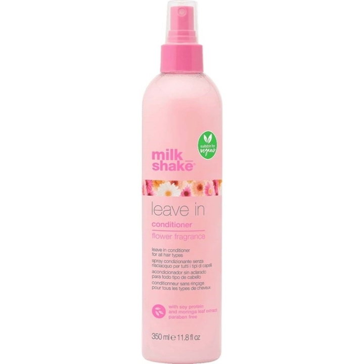 Milk_Shake Leave-In Conditioner Flower Fragrance 350ml ryhmässä KAUNEUS JA TERVEYS / Hiukset &Stailaus / Hiustenhoito / Hoitoaine @ TP E-commerce Nordic AB (C84933)