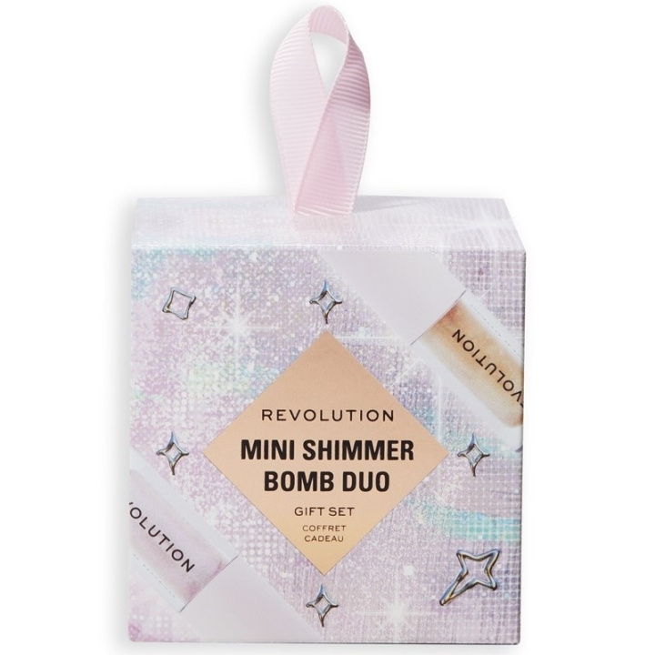 Makeup Revolution Mini Shimmer Bomb Duo Gift Set ryhmässä KAUNEUS JA TERVEYS / Lahjapakkaukset / Naisten lahjapakkaukset @ TP E-commerce Nordic AB (C84941)