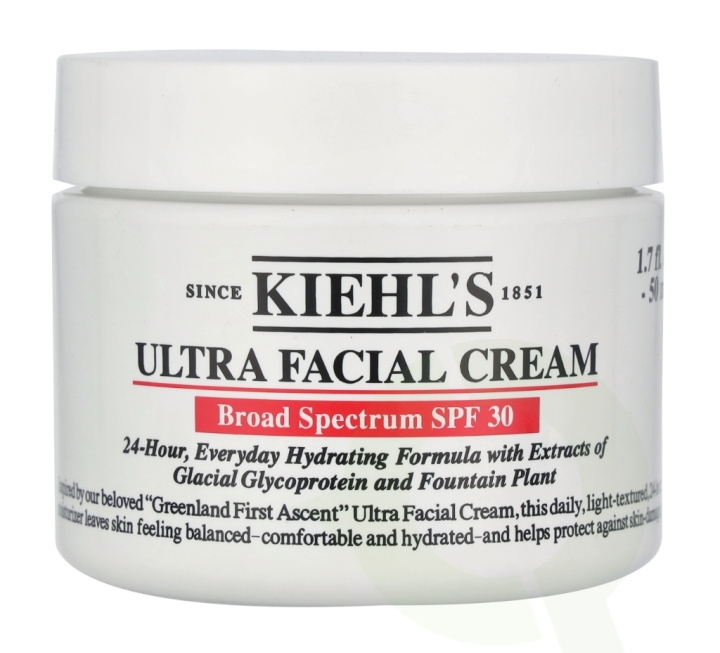 Kiehl\'s Ultra Facial Cream Broad Spectrum SPF30 50 ml ryhmässä KAUNEUS JA TERVEYS / Ihonhoito / Kasvot / Kasvovoide @ TP E-commerce Nordic AB (C84979)