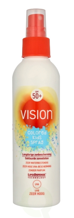 Vision Colored Kids Spray SPF50 200 ml ryhmässä KAUNEUS JA TERVEYS / Ihonhoito / Rusketus / Aurinkosuoja @ TP E-commerce Nordic AB (C84991)