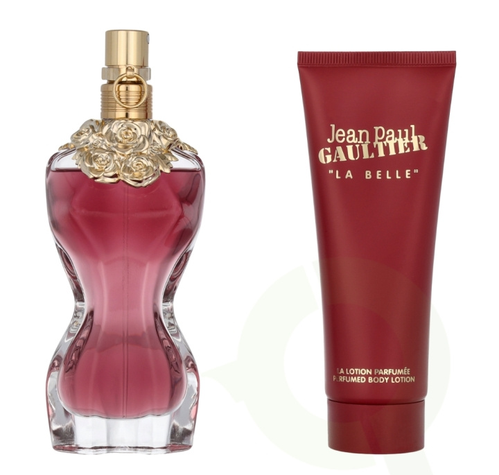 Jean Paul Gaultier La Belle Giftset 125 ml Edp Spray 50ml/Body Lotion 75ml ryhmässä KAUNEUS JA TERVEYS / Tuoksut & Parfyymit / Parfyymit / Naisten Tuoksut @ TP E-commerce Nordic AB (C85015)