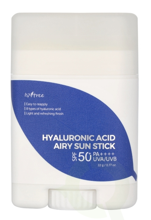 Isntree Hyaluronic Acid Airy Sun Stick 22 g ryhmässä KAUNEUS JA TERVEYS / Ihonhoito / Rusketus / Aurinkosuoja @ TP E-commerce Nordic AB (C85025)