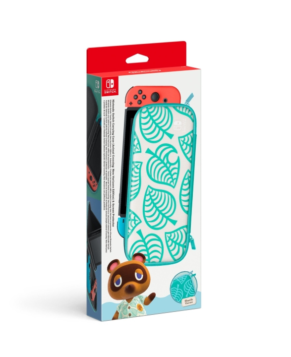 Nintendo Switch-kantolaukku, jossa on Animal Crossing: New Horizons -teemalla ryhmässä KODINELEKTRONIIKKA / Pelikonsolit & Tarvikkeet / Nintendo Switch @ TP E-commerce Nordic AB (C85203)