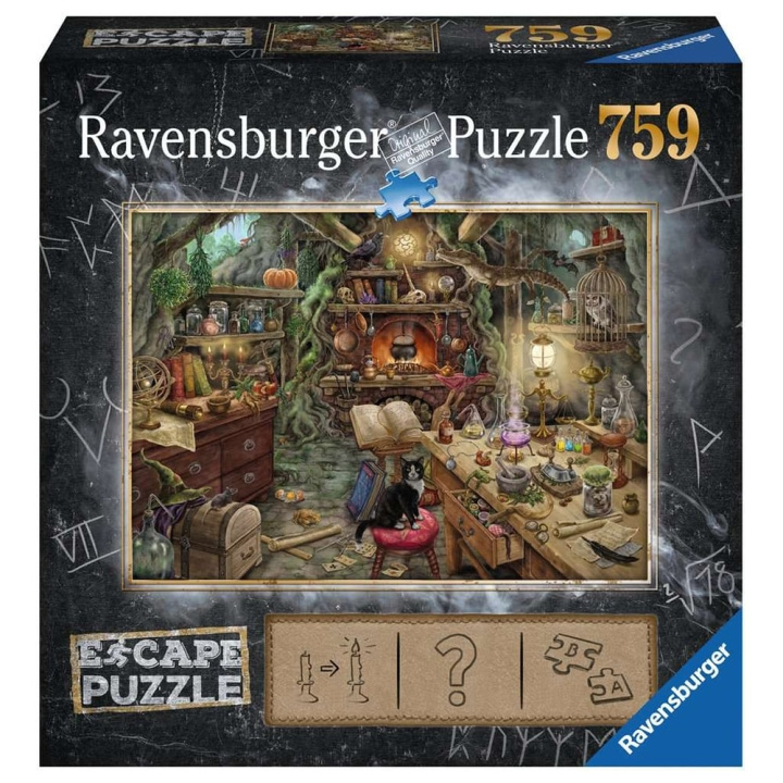 Ravensburger ESCAPE Puzzle 3 - Noitien keittiö, 759 kpl ryhmässä LELUT, TUOTTEET LAPSILLE JA VAUVOILLE / Leikkikalut, Askartelu &Pelit / Palapelit @ TP E-commerce Nordic AB (C85224)