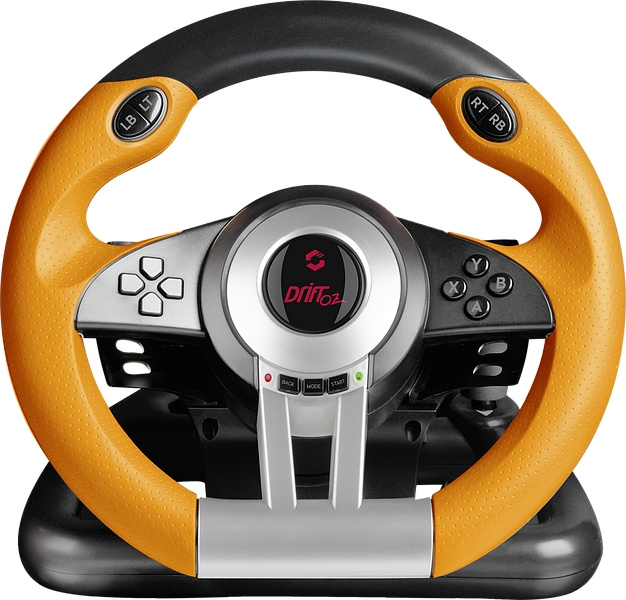 Speedlink Drift O.Z. Racing Wheel & polkimet ryhmässä TIETOKOONET & TARVIKKEET / GAMING / Tarvikkeet pelaamiseen @ TP E-commerce Nordic AB (C85252)