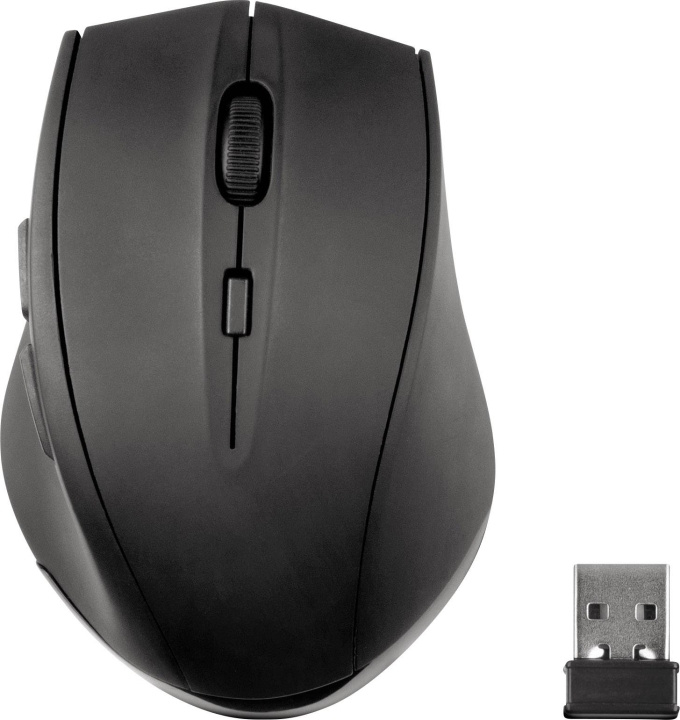 Speedlink Calado Silent langaton hiiri USB Nano -vastaanottimella - musta ryhmässä TIETOKOONET & TARVIKKEET / GAMING / Hiiret @ TP E-commerce Nordic AB (C85256)