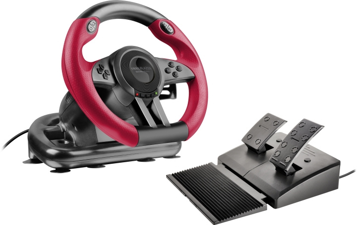 Speedlink TRAILBLAZER Racing Wheel ja polkimet ryhmässä TIETOKOONET & TARVIKKEET / GAMING / Tarvikkeet pelaamiseen @ TP E-commerce Nordic AB (C85258)