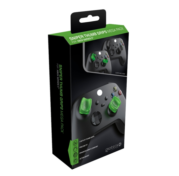 Gioteck Sniper Mega Pack peukalokahvat ryhmässä KODINELEKTRONIIKKA / Pelikonsolit & Tarvikkeet / Xbox Series X @ TP E-commerce Nordic AB (C85269)