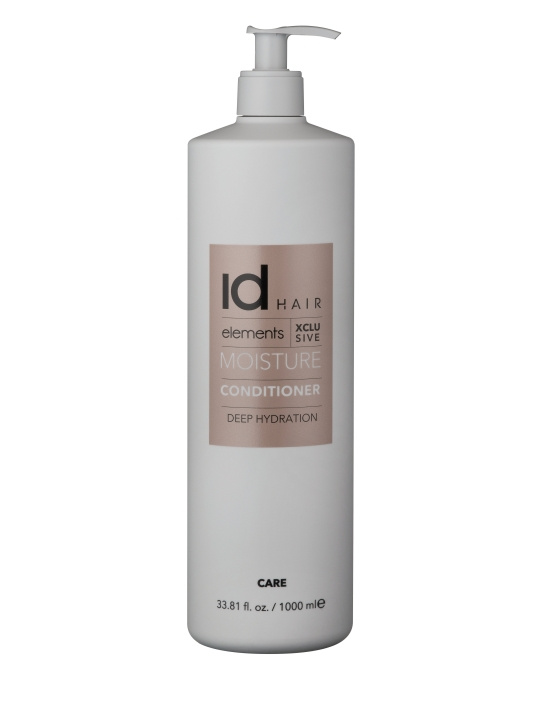 ID Hair Elements Xclusive Moisture hoitoaine 1000 ml ryhmässä KAUNEUS JA TERVEYS / Hiukset &Stailaus / Hiustenhoito / Hoitoaine @ TP E-commerce Nordic AB (C85296)