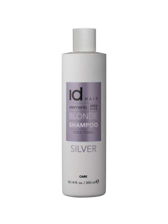 ID Hair Elements Xclusive Silver Shampoo 300 ml ryhmässä KAUNEUS JA TERVEYS / Hiukset &Stailaus / Hiustenhoito / Hiusväri / Hopeinen shampoo @ TP E-commerce Nordic AB (C85301)