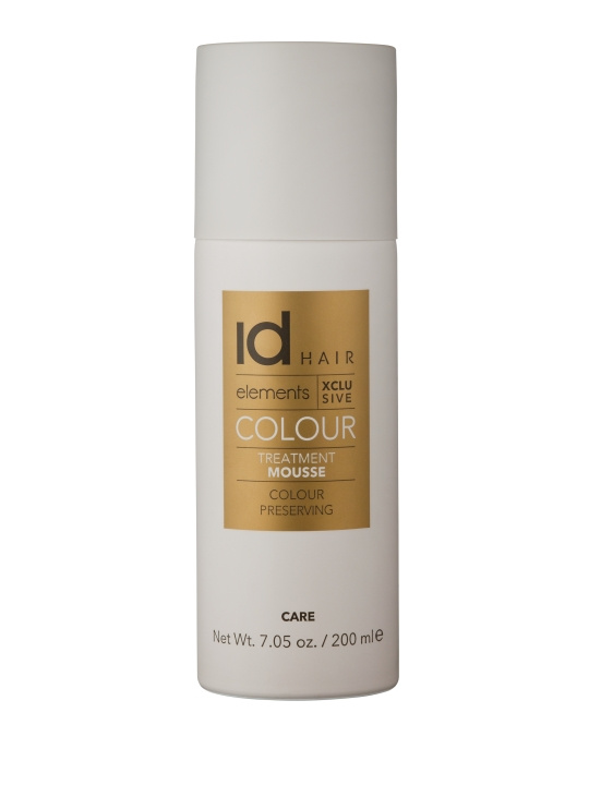 ID Hair Elements Exclusive Colour Treatment Mousse 200 ml ryhmässä KAUNEUS JA TERVEYS / Hiukset &Stailaus / Hiusten stailaus / Hiusten muotoiluvaahto @ TP E-commerce Nordic AB (C85316)