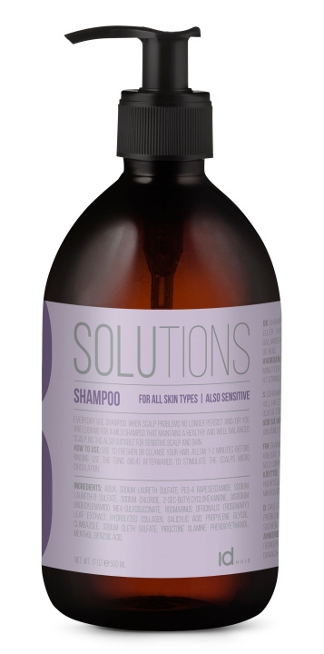 ID Hair Liuokset nro 3 500 ml ryhmässä KAUNEUS JA TERVEYS / Hiukset &Stailaus / Hiustenhoito / Shampoo @ TP E-commerce Nordic AB (C85324)