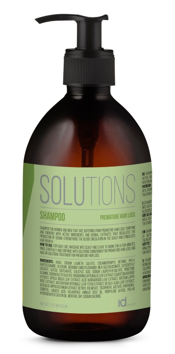 ID Hair Liuokset nro 7.1 500 ml ryhmässä KAUNEUS JA TERVEYS / Hiukset &Stailaus / Hiustenhoito / Shampoo @ TP E-commerce Nordic AB (C85327)