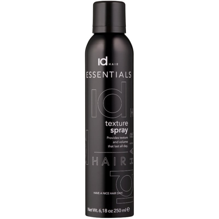 ID Hair Essentials Texture Spray 250 ml ryhmässä KAUNEUS JA TERVEYS / Hiukset &Stailaus / Hiusten stailaus / Hiuslakka @ TP E-commerce Nordic AB (C85344)