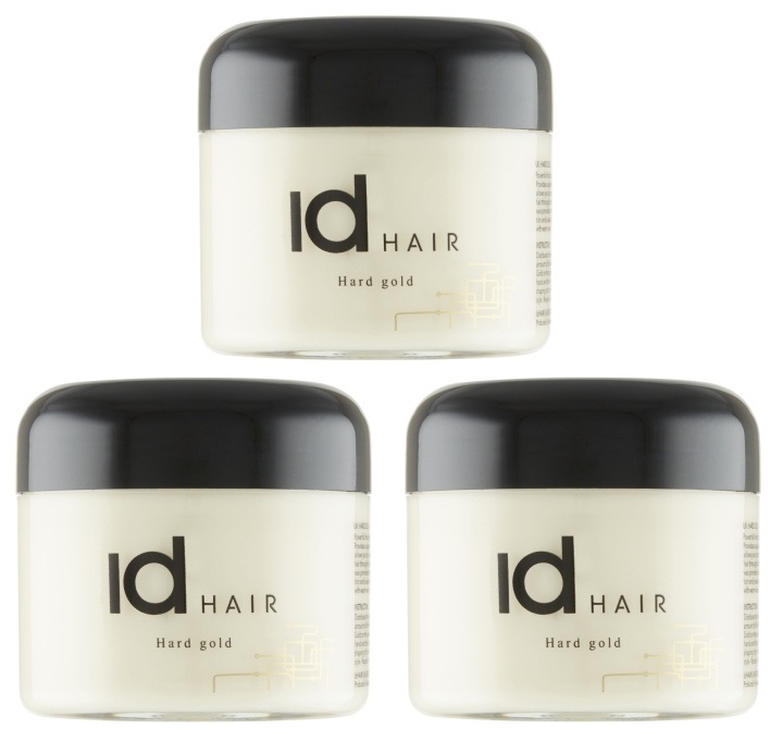 ID Hair Hard Gold 3 x 100 ml ryhmässä KAUNEUS JA TERVEYS / Hiukset &Stailaus / Hiusten stailaus / Karvanpoistovaha @ TP E-commerce Nordic AB (C85348)