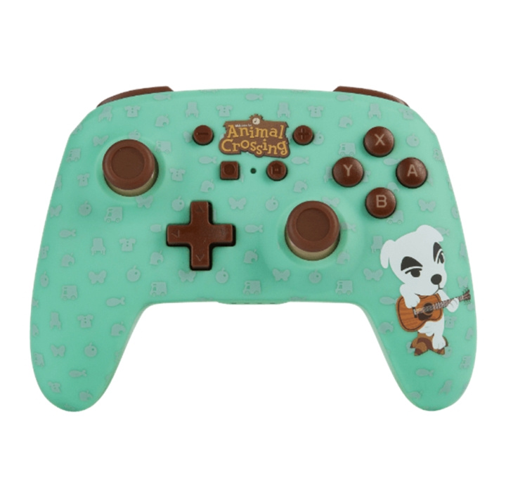 PowerA Nintendo Switchin langaton ohjain Animal Crossing ryhmässä KODINELEKTRONIIKKA / Pelikonsolit & Tarvikkeet / Nintendo Switch @ TP E-commerce Nordic AB (C85357)