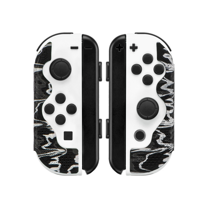 LIZARD SKINS DSP-ohjaimen kahva Switch Joy-Conille Musta Camo ryhmässä KODINELEKTRONIIKKA / Pelikonsolit & Tarvikkeet / Nintendo Switch @ TP E-commerce Nordic AB (C85398)