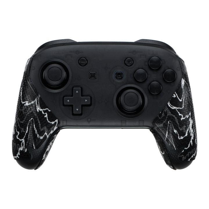 LIZARD SKINS DSP-ohjaimen kahva Switch Pro:lle Musta Camo ryhmässä KODINELEKTRONIIKKA / Pelikonsolit & Tarvikkeet / Nintendo Switch @ TP E-commerce Nordic AB (C85411)