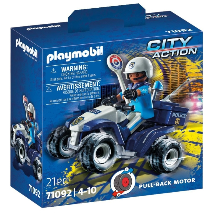 Playmobil Poliisin neliö (71092) ryhmässä LELUT, TUOTTEET LAPSILLE JA VAUVOILLE / Leikkikalut, Askartelu &Pelit / Lelut @ TP E-commerce Nordic AB (C85446)