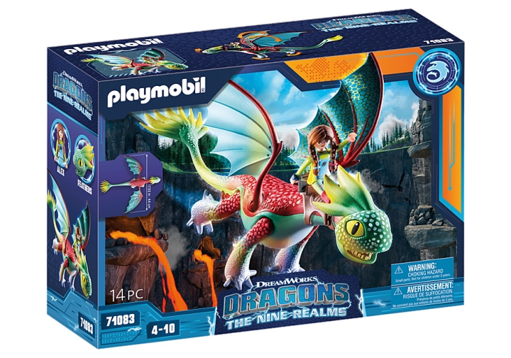 Playmobil Lohikäärmeitä: Feathers & Alex (71083) (71083) ryhmässä LELUT, TUOTTEET LAPSILLE JA VAUVOILLE / Leikkikalut, Askartelu &Pelit / Lelut @ TP E-commerce Nordic AB (C85447)