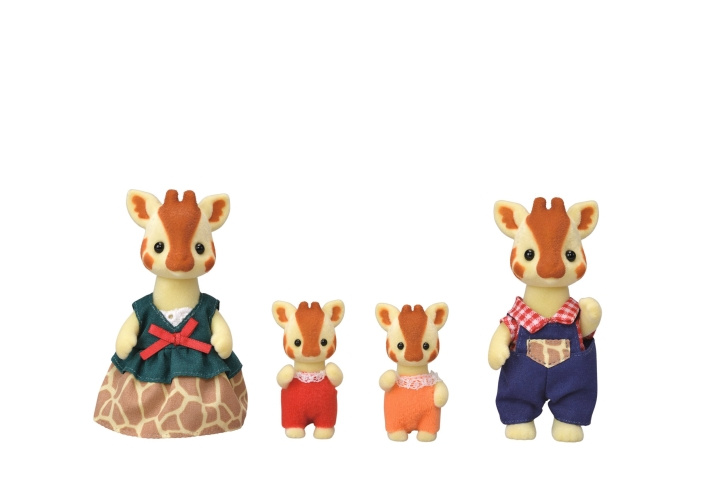 Sylvanian Families Highbranch kirahviperhe (5639) ryhmässä LELUT, TUOTTEET LAPSILLE JA VAUVOILLE / Leikkikalut, Askartelu &Pelit / Figuurit & miniatyyrit @ TP E-commerce Nordic AB (C85458)