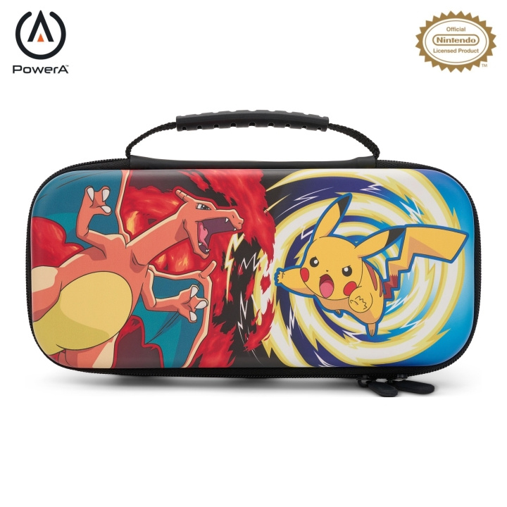 PowerA Suojakotelo Nintendo Switchille - Pokémon: Pikachu Vort: Charizard vs ryhmässä KODINELEKTRONIIKKA / Pelikonsolit & Tarvikkeet / Nintendo Switch @ TP E-commerce Nordic AB (C85483)