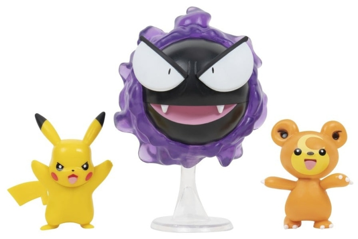 Pokémon Taisteluhahmo 3-pack - Teddiursa (PKW2347) ryhmässä LELUT, TUOTTEET LAPSILLE JA VAUVOILLE / Leikkikalut, Askartelu &Pelit / Figuurit & miniatyyrit @ TP E-commerce Nordic AB (C85540)