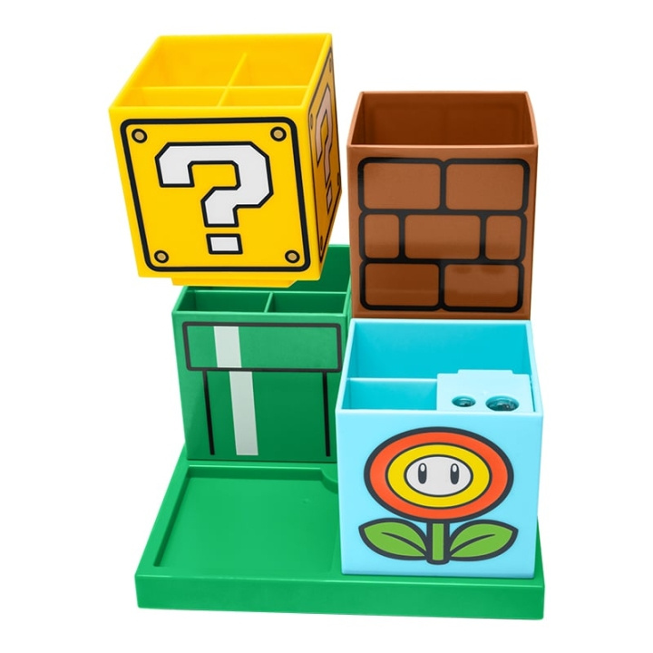 Paladone Super Mario Desktop Organiser ryhmässä URHEILU, VAPAA-AIKA JA HARRASTUS / Hauskat tavarat / Hauskat tavarat @ TP E-commerce Nordic AB (C85550)