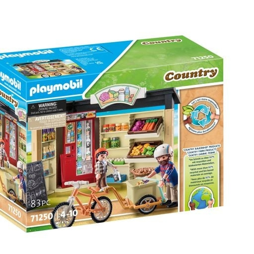 Playmobil 24 tuntia avoinna oleva maatilamyymälä (71250) ryhmässä LELUT, TUOTTEET LAPSILLE JA VAUVOILLE / Leikkikalut, Askartelu &Pelit / Lelut @ TP E-commerce Nordic AB (C85555)