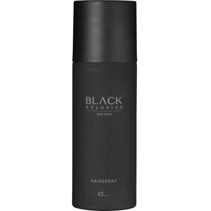 ID Hair Black Exclusive Hairspray Hiuslakka 200 ml ryhmässä KAUNEUS JA TERVEYS / Hiukset &Stailaus / Hiusten stailaus / Hiuslakka @ TP E-commerce Nordic AB (C85592)