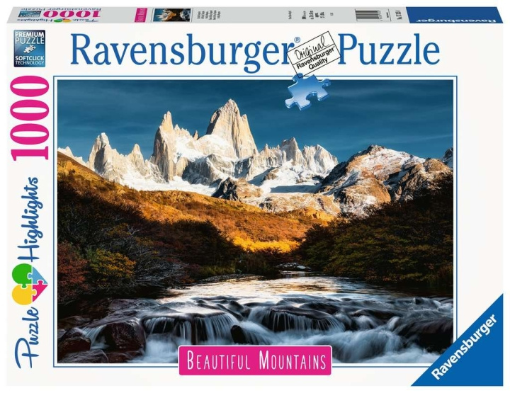 Ravensburger Fitz Roy, Argentiina 1000p - (10217315) ryhmässä LELUT, TUOTTEET LAPSILLE JA VAUVOILLE / Leikkikalut, Askartelu &Pelit / Palapelit @ TP E-commerce Nordic AB (C85663)