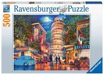 Ravensburger Pisan kadut 500p - (10217380) ryhmässä LELUT, TUOTTEET LAPSILLE JA VAUVOILLE / Leikkikalut, Askartelu &Pelit / Lasten palapeli @ TP E-commerce Nordic AB (C85667)