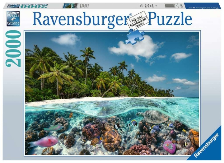 Ravensburger Sukellus Malediiveilla 2000p - (10217441) ryhmässä LELUT, TUOTTEET LAPSILLE JA VAUVOILLE / Leikkikalut, Askartelu &Pelit / Palapelit @ TP E-commerce Nordic AB (C85669)