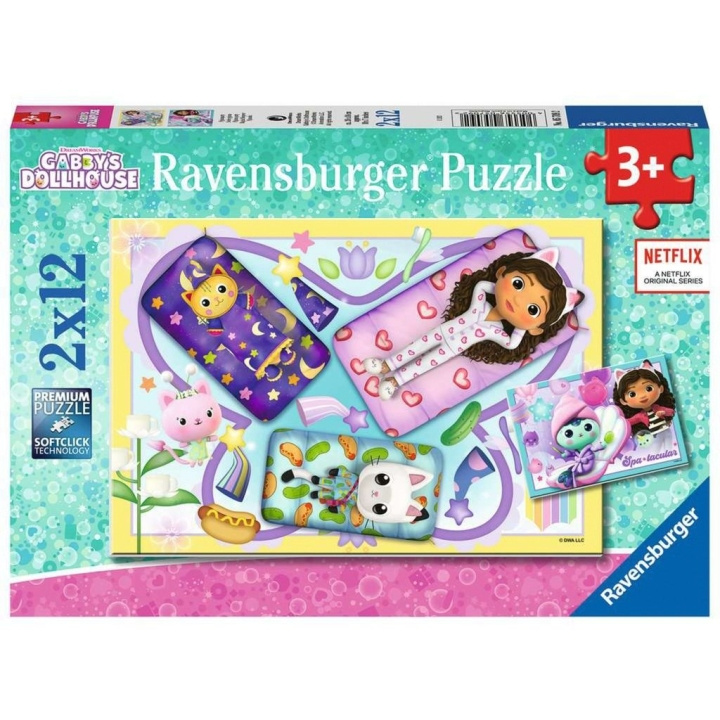 Ravensburger Gabbyn nukkekoti 2x12p - (10105709) ryhmässä LELUT, TUOTTEET LAPSILLE JA VAUVOILLE / Leikkikalut, Askartelu &Pelit / Palapelit @ TP E-commerce Nordic AB (C85704)