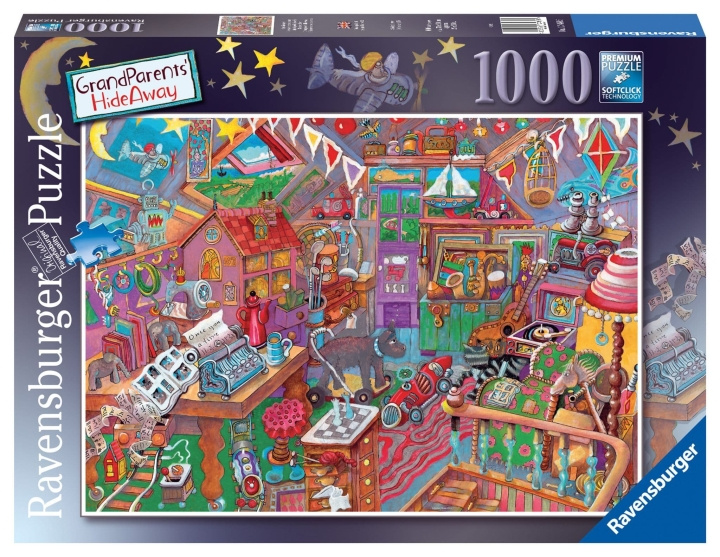 Ravensburger Ullakko 1000p - (10217480) ryhmässä LELUT, TUOTTEET LAPSILLE JA VAUVOILLE / Leikkikalut, Askartelu &Pelit / Palapelit @ TP E-commerce Nordic AB (C85716)